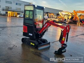 Unused 2024 Captok CK10C Micro Excavators For Auction: Leeds – 22nd, 23rd, 24th & 25th January 25 @ 8:00am full