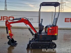 Unused 2024 JPC HT12 Micro Excavators For Auction: Leeds – 22nd, 23rd, 24th & 25th January 25 @ 8:00am full