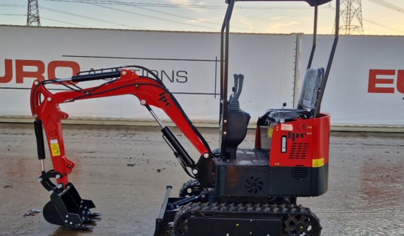 Unused 2024 JPC HT12 Micro Excavators For Auction: Leeds – 22nd, 23rd, 24th & 25th January 25 @ 8:00am full