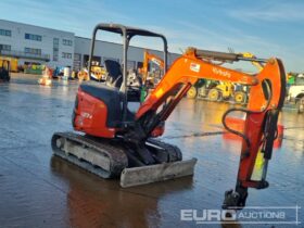 2016 Kubota U27-4 Mini Excavators For Auction: Leeds – 22nd, 23rd, 24th & 25th January 25 @ 8:00am full