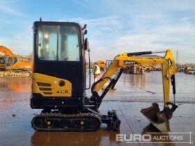 2022 Sany SY18C Mini Excavators For Auction: Leeds – 22nd, 23rd, 24th & 25th January 25 @ 8:00am full