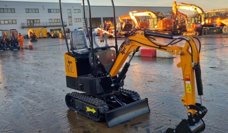 Unused 2024 JPC HT12 Micro Excavators For Auction: Leeds – 22nd, 23rd, 24th & 25th January 25 @ 8:00am full