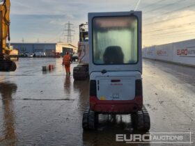 2012 Takeuchi TB016 Mini Excavators For Auction: Leeds – 22nd, 23rd, 24th & 25th January 25 @ 8:00am full