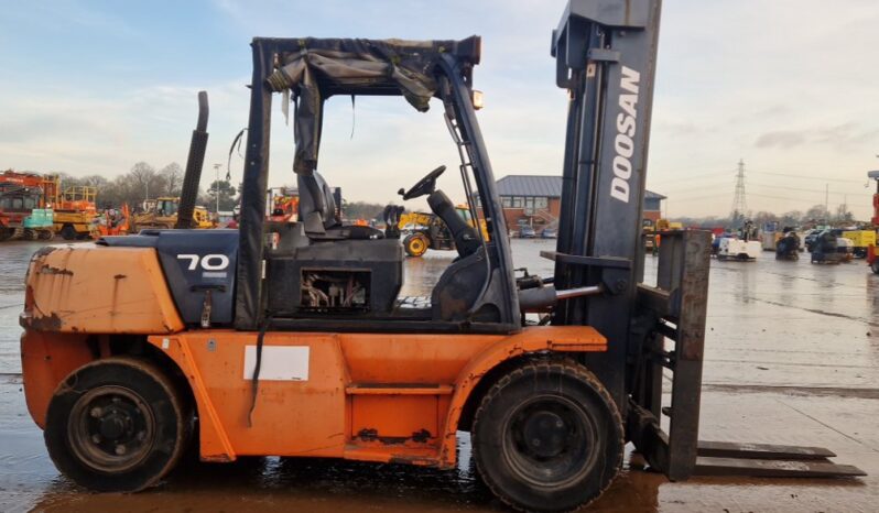 Doosan D70S-5 Forklifts For Auction: Leeds – 22nd, 23rd, 24th & 25th January 25 @ 8:00am full