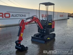 Unused 2024 JPC HT12 Micro Excavators For Auction: Leeds – 22nd, 23rd, 24th & 25th January 25 @ 8:00am