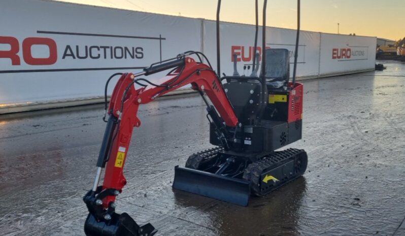 Unused 2024 JPC HT12 Micro Excavators For Auction: Leeds – 22nd, 23rd, 24th & 25th January 25 @ 8:00am