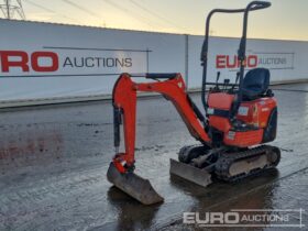 2018 Kubota KX08-3 Micro Excavators For Auction: Leeds – 22nd, 23rd, 24th & 25th January 25 @ 8:00am