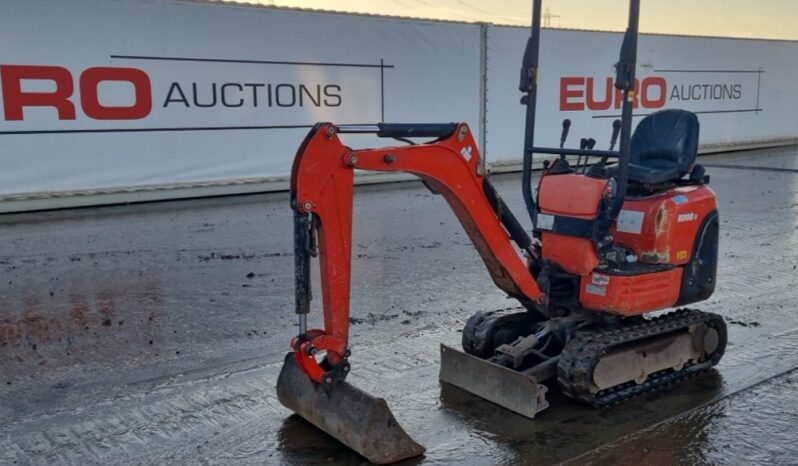 2018 Kubota KX08-3 Micro Excavators For Auction: Leeds – 22nd, 23rd, 24th & 25th January 25 @ 8:00am