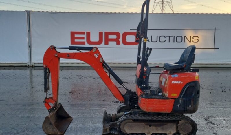 2018 Kubota KX08-3 Micro Excavators For Auction: Leeds – 22nd, 23rd, 24th & 25th January 25 @ 8:00am full