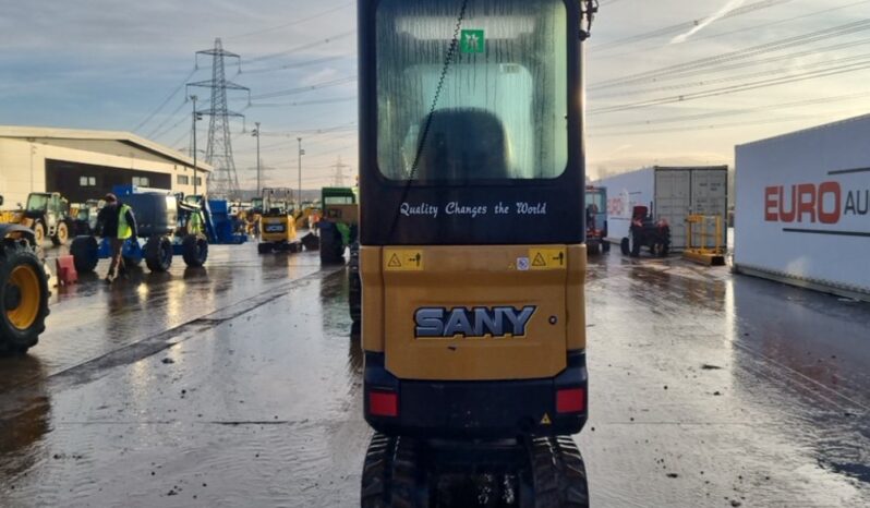 2022 Sany SY18C Mini Excavators For Auction: Leeds – 22nd, 23rd, 24th & 25th January 25 @ 8:00am full