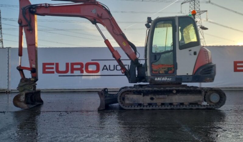 2013 Kubota KX080-3 6 Ton+ Excavators For Auction: Leeds – 22nd, 23rd, 24th & 25th January 25 @ 8:00am full