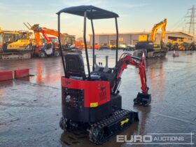 Unused 2024 JPC HT12 Micro Excavators For Auction: Leeds – 22nd, 23rd, 24th & 25th January 25 @ 8:00am full