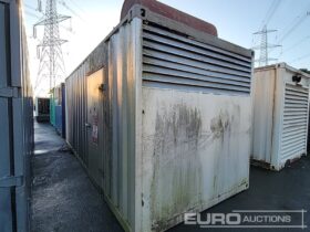 Brushless  20′ x 8′ Containerised 290kVA Generator, 6 Cylinder Engine Generators For Auction: Leeds – 22nd, 23rd, 24th & 25th January 25 @ 8:00am full