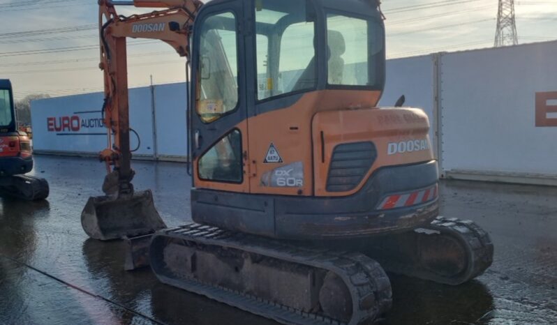 Doosan DX60R 6 Ton+ Excavators For Auction: Leeds – 22nd, 23rd, 24th & 25th January 25 @ 8:00am full