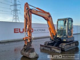 Doosan DX60R 6 Ton+ Excavators For Auction: Leeds – 22nd, 23rd, 24th & 25th January 25 @ 8:00am