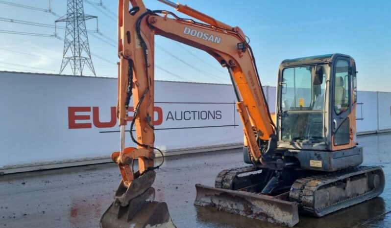 Doosan DX60R 6 Ton+ Excavators For Auction: Leeds – 22nd, 23rd, 24th & 25th January 25 @ 8:00am