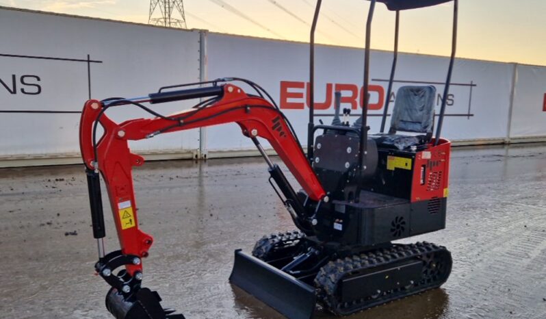 Unused 2024 JPC HT12 Micro Excavators For Auction: Leeds – 22nd, 23rd, 24th & 25th January 25 @ 8:00am