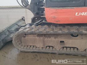 2016 Kubota U48-4 Mini Excavators For Auction: Leeds – 22nd, 23rd, 24th & 25th January 25 @ 8:00am full