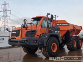 2022 Doosan DA45 Articulated Dumptrucks For Auction: Leeds – 22nd, 23rd, 24th & 25th January 25 @ 8:00am