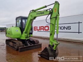 Hyundai R60-7 6 Ton+ Excavators For Auction: Dromore – 21st & 22nd February 2025 @ 9:00am For Auction on 2025-02-22 full