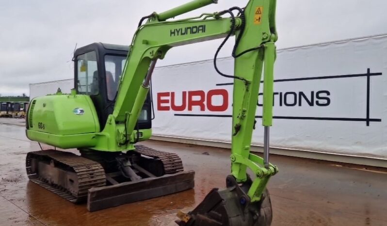 Hyundai R60-7 6 Ton+ Excavators For Auction: Dromore – 21st & 22nd February 2025 @ 9:00am For Auction on 2025-02-22 full