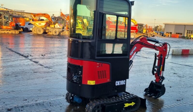 Unused 2024 Captok CK10C Micro Excavators For Auction: Leeds – 22nd, 23rd, 24th & 25th January 25 @ 8:00am full