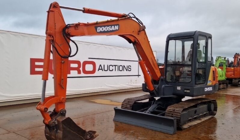 Doosan DH55-V Mini Excavators For Auction: Dromore – 21st & 22nd February 2025 @ 9:00am For Auction on 2025-02-22