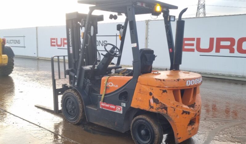 2018 Doosan D30GP Forklifts For Auction: Leeds – 22nd, 23rd, 24th & 25th January 25 @ 8:00am full