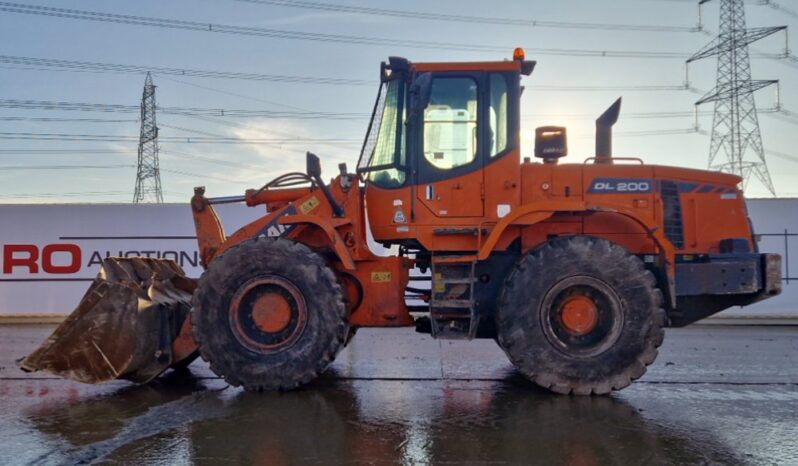 2011 Doosan DL200 Wheeled Loaders For Auction: Leeds – 22nd, 23rd, 24th & 25th January 25 @ 8:00am full