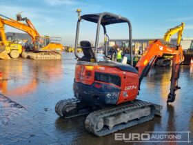 2016 Kubota U27-4 Mini Excavators For Auction: Leeds – 22nd, 23rd, 24th & 25th January 25 @ 8:00am full