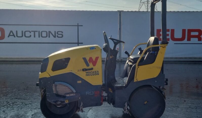 2020 Wacker Neuson RD18-80 Rollers For Auction: Leeds – 22nd, 23rd, 24th & 25th January 25 @ 8:00am full