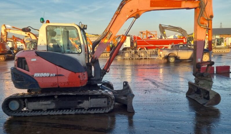 2013 Kubota KX080-3 6 Ton+ Excavators For Auction: Leeds – 22nd, 23rd, 24th & 25th January 25 @ 8:00am full