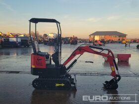 Unused 2024 JPC HT12 Micro Excavators For Auction: Leeds – 22nd, 23rd, 24th & 25th January 25 @ 8:00am full