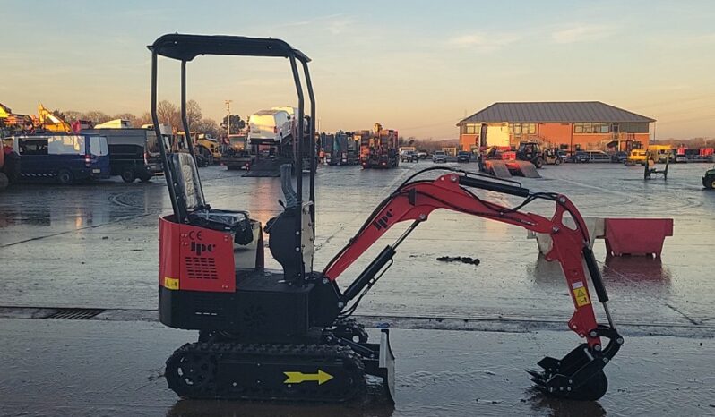 Unused 2024 JPC HT12 Micro Excavators For Auction: Leeds – 22nd, 23rd, 24th & 25th January 25 @ 8:00am full