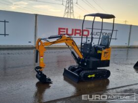 Unused 2024 JPC HT12 Micro Excavators For Auction: Leeds – 22nd, 23rd, 24th & 25th January 25 @ 8:00am