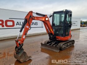 2016 Kubota U20-3EU Mini Excavators For Auction: Dromore – 21st & 22nd February 2025 @ 9:00am For Auction on 2025-02-22