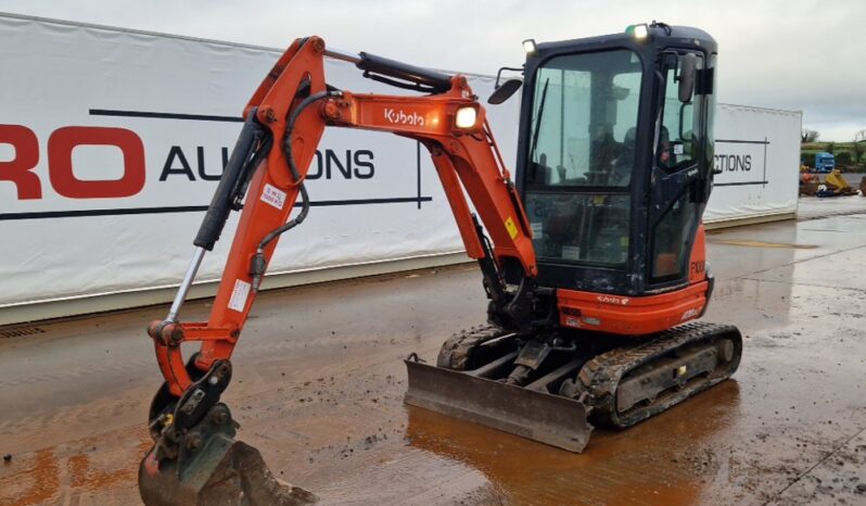 2016 Kubota U20-3EU Mini Excavators For Auction: Dromore – 21st & 22nd February 2025 @ 9:00am For Auction on 2025-02-22