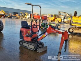 2016 Kubota K008-3 Micro Excavators For Auction: Leeds – 22nd, 23rd, 24th & 25th January 25 @ 8:00am full