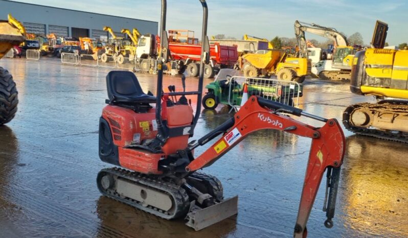 2016 Kubota K008-3 Micro Excavators For Auction: Leeds – 22nd, 23rd, 24th & 25th January 25 @ 8:00am full