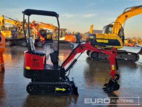 Unused 2024 JPC HT12 Micro Excavators For Auction: Leeds – 22nd, 23rd, 24th & 25th January 25 @ 8:00am full