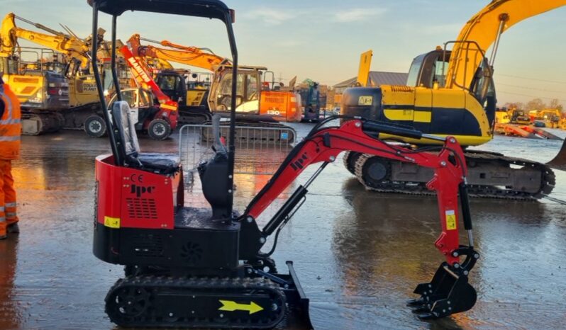 Unused 2024 JPC HT12 Micro Excavators For Auction: Leeds – 22nd, 23rd, 24th & 25th January 25 @ 8:00am full