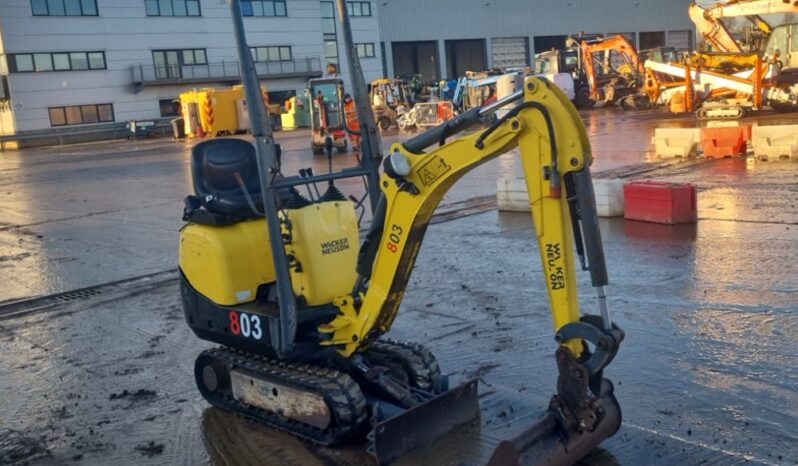 2018 Wacker Neuson 803 Micro Excavators For Auction: Leeds – 22nd, 23rd, 24th & 25th January 25 @ 8:00am full