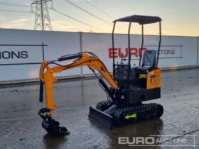 Unused 2024 JPC HT12 Micro Excavators For Auction: Leeds – 22nd, 23rd, 24th & 25th January 25 @ 8:00am