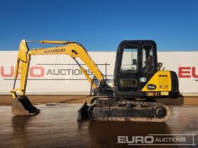 Hyundai R55-7 Mini Excavators For Auction: Dromore – 21st & 22nd February 2025 @ 9:00am For Auction on 2025-02-22 full