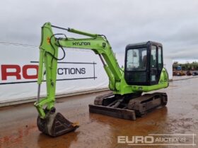 Hyundai R60-7 6 Ton+ Excavators For Auction: Dromore – 21st & 22nd February 2025 @ 9:00am For Auction on 2025-02-22