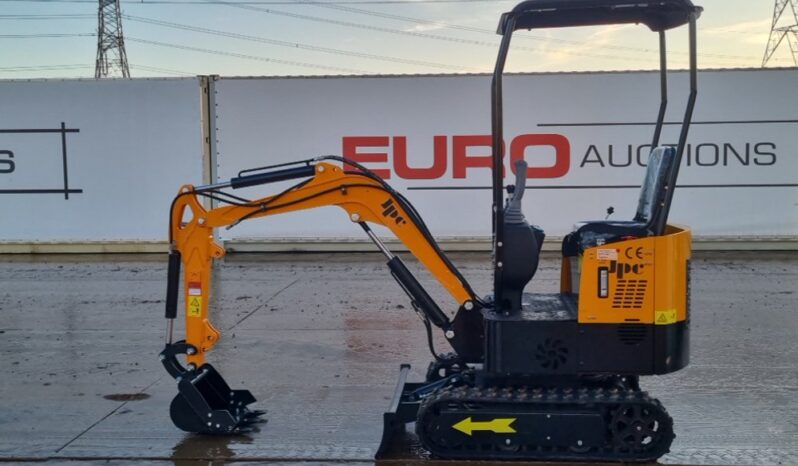 Unused 2024 JPC HT12 Micro Excavators For Auction: Leeds – 22nd, 23rd, 24th & 25th January 25 @ 8:00am full