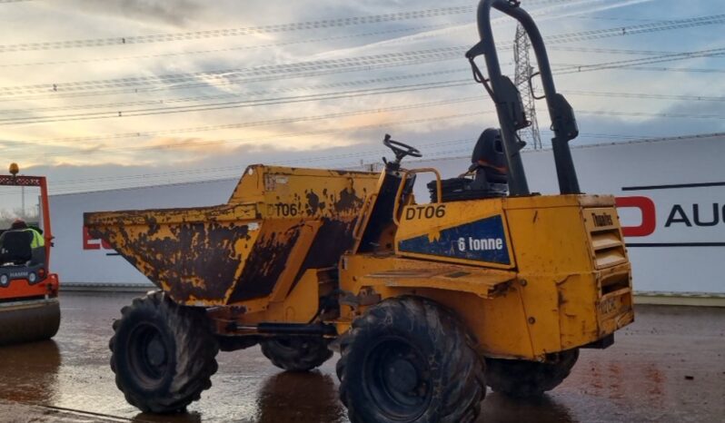 2012 Thwaites 6 Ton Site Dumpers For Auction: Leeds – 22nd, 23rd, 24th & 25th January 25 @ 8:00am full