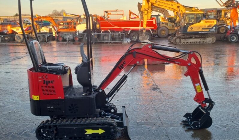 Unused 2024 JPC HT12 Micro Excavators For Auction: Leeds – 22nd, 23rd, 24th & 25th January 25 @ 8:00am full