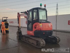 2016 Kubota U48-4 Mini Excavators For Auction: Leeds – 22nd, 23rd, 24th & 25th January 25 @ 8:00am full