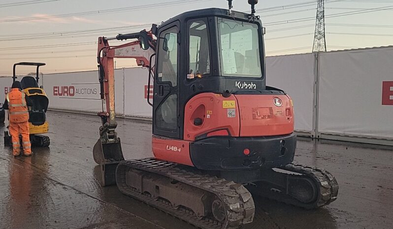 2016 Kubota U48-4 Mini Excavators For Auction: Leeds – 22nd, 23rd, 24th & 25th January 25 @ 8:00am full